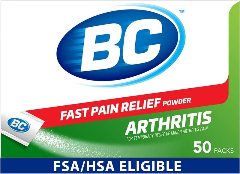 BC Pain Relief Powder, Arthritis Pain, 50 ct (Pack of 1) - Image 1